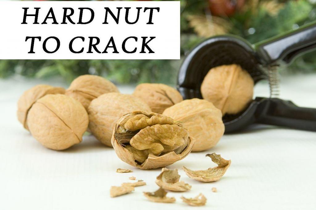 hard nut to crack IDIOM