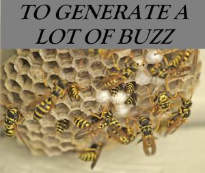 TO GENERATE BUZZ IDIOM