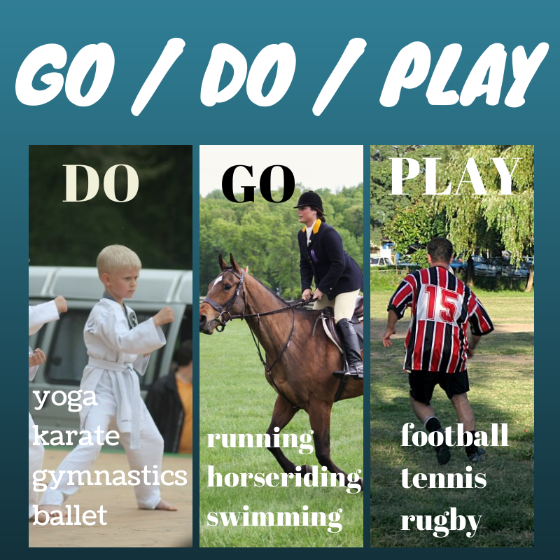 GO / DO / PLAY (for sports) | English Course Malta
